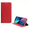 IDOL 1991 ELITE ΘΗΚΗ IPHONE 13 6.1in  ANTI-RFID BOOK STAND RED