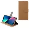 VOLTE-TEL ALLURE ΘΗΚΗ IPHONE 13 6.1in  MAGNET BOOK STAND CLIP GOLD