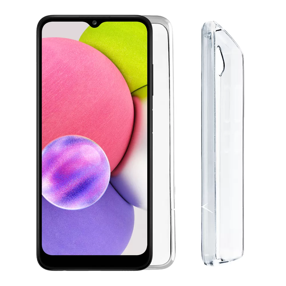 VOLTE-TEL SLIMCOLOR AIR TPU ΘΗΚΗ SAMSUNG A03s A037 6.5in CAMERA GUARD ΔΙΑΦΑΝΗ