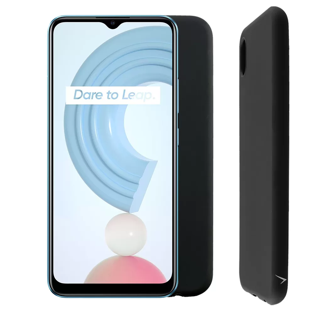 VOLTE-TEL SILICON TPU ΘΗΚΗ REALME C21 6.5in  CAMERA GUARD BLACK