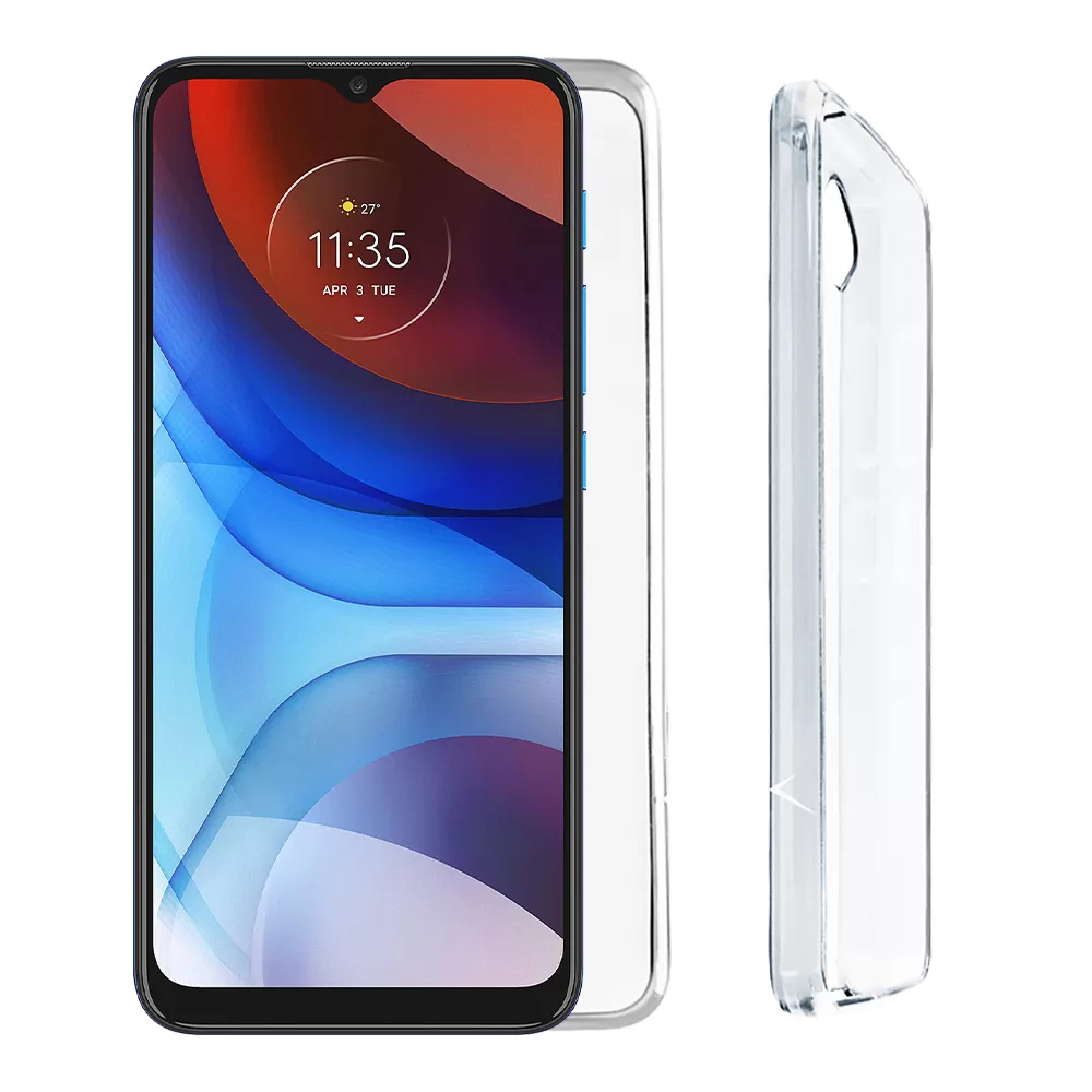 VOLTE-TEL SLIMCOLOR AIR TPU ΘΗΚΗ MOTOROLA MOTO E7I POWER/E7 POWER 6.5in CAMERA GUARD ΔΙΑΦΑΝΗ