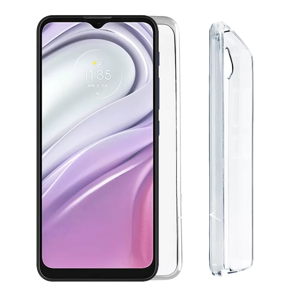 VOLTE-TEL SLIMCOLOR AIR TPU ΘΗΚΗ MOTOROLA MOTO G20 6.5in CAMERA GUARD ΔΙΑΦΑΝΗ