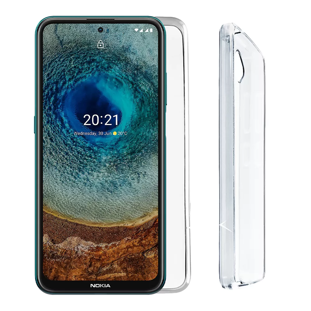 VOLTE-TEL SLIMCOLOR AIR TPU ΘΗΚΗ NOKIA X10 6.67in CAMERA GUARD ΔΙΑΦΑΝΗ