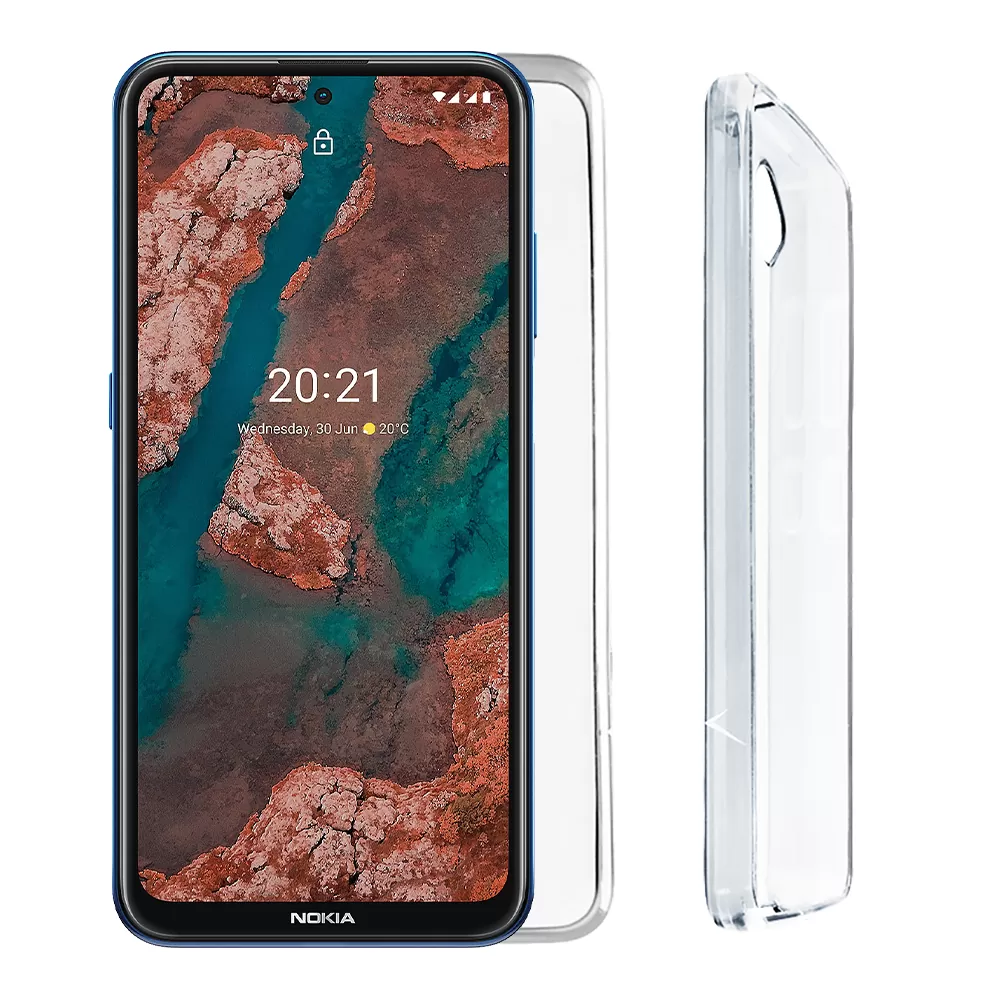 VOLTE-TEL SLIMCOLOR AIR TPU ΘΗΚΗ NOKIA X20 6.67in CAMERA GUARD ΔΙΑΦΑΝΗ