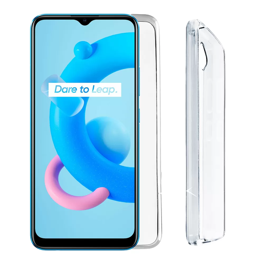 VOLTE-TEL SLIMCOLOR AIR TPU ΘΗΚΗ REALME C11 2021 6.52in FULL CAMERA PROTECTION ΔΙΑΦΑΝΗ