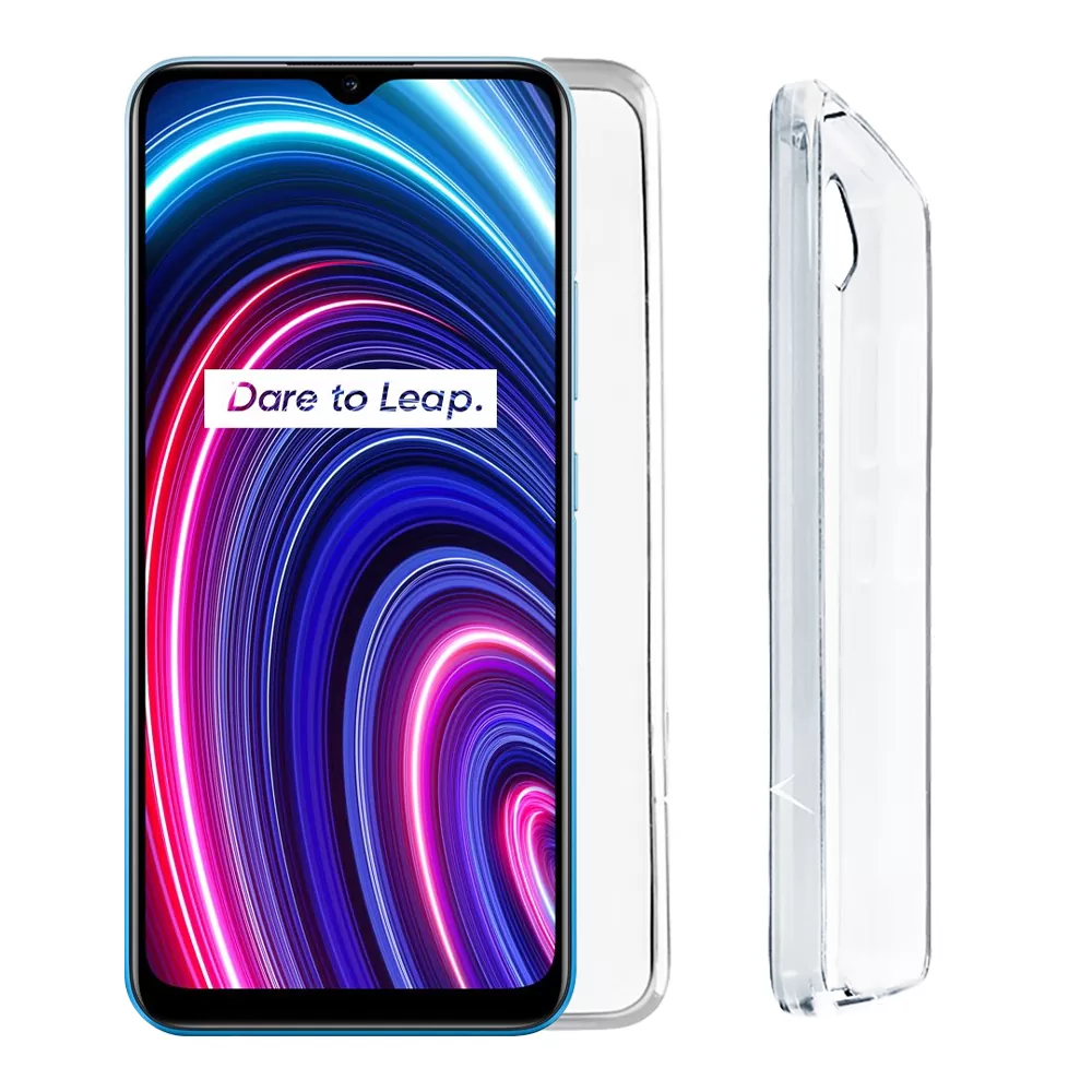 VOLTE-TEL SLIMCOLOR AIR TPU ΘΗΚΗ REALME C21Y/C25Y 6.5in FULL CAMERA PROTECTION ΔΙΑΦΑΝΗ