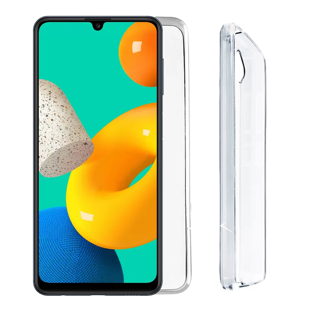 VOLTE-TEL SLIMCOLOR AIR TPU ΘΗΚΗ SAMSUNG M32 M325 6.4in CAMERA GUARD ΔΙΑΦΑΝΗ