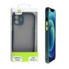 LIME HARDSHELL FUSION ΘΗΚΗ IPHONE 12 6.1in FULL CAMERA PROTECTION DARK GREEN WITH YELLOW KEYS