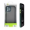 LIME HARDSHELL FUSION ΘΗΚΗ IPHONE 12 PRO MAX 6.7in  FULL CAMERA PROTECTION DARK GREEN WITH YELLOW KEYS
