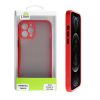 LIME HARDSHELL FUSION ΘΗΚΗ IPHONE 12 PRO MAX 6.7in  FULL CAMERA PROTECTION RED WITH BLACK KEYS