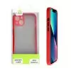 LIME HARDSHELL FUSION ΘΗΚΗ IPHONE 13 6.1in  FULL CAMERA PROTECTION RED WITH BLACK KEYS