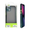 LIME HARDSHELL FUSION ΘΗΚΗ IPHONE 13 MINI 5.4in  FULL CAMERA PROTECTION DARK GREEN WITH YELLOW KEYS