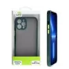 LIME HARDSHELL FUSION ΘΗΚΗ IPHONE 13 PRO 6.1in FULL CAMERA PROTECTION DARK GREEN WITH YELLOW KEYS