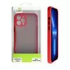 LIME HARDSHELL FUSION ΘΗΚΗ IPHONE 13 PRO 6.1in  FULL CAMERA PROTECTION RED WITH BLACK KEYS