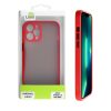 LIME HARDSHELL FUSION ΘΗΚΗ IPHONE 13 PRO MAX 6.7in  FULL CAMERA PROTECTION RED WITH BLACK KEYS
