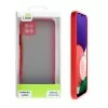 LIME HARDSHELL FUSION ΘΗΚΗ SAMSUNG A22 5G A226 6.6in FULL CAMERA PROTECTION RED WITH BLACK KEYS