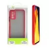 LIME HARDSHELL FUSION ΘΗΚΗ XIAOMI POCO M3 PRO 4G/POCO M3 PRO 5G 6.5in FULL CAMERA PROTECTION RED WITH BLACK KEYS