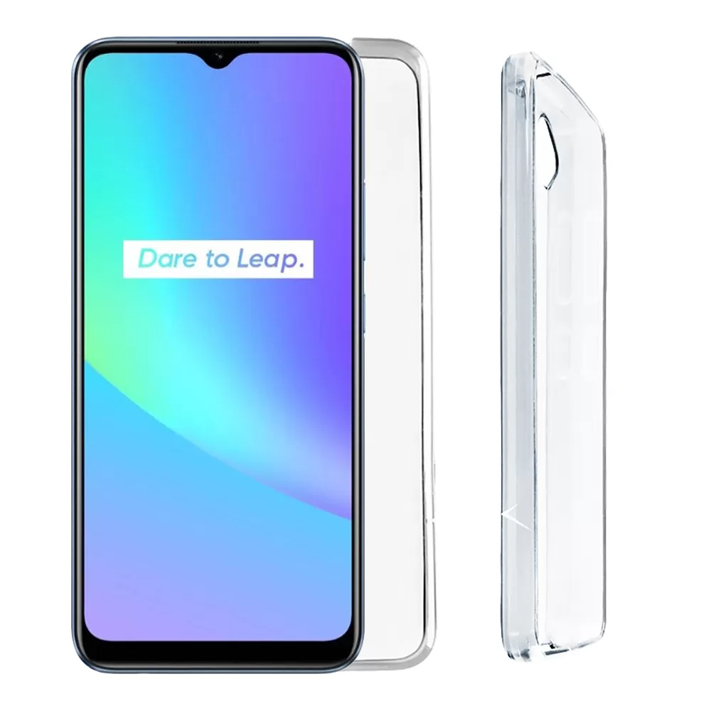 VOLTE-TEL SLIMCOLOR AIR TPU ΘΗΚΗ REALME C15/C25/C25s 6.5in CAMERA GUARD ΔΙΑΦΑΝΗ