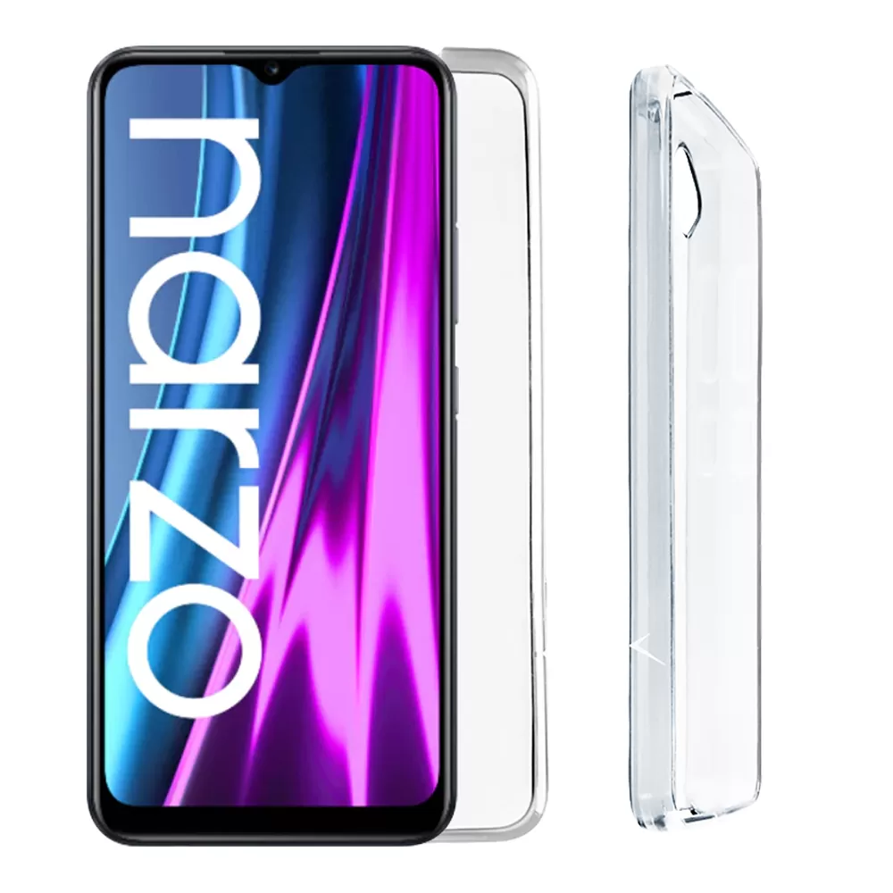 VOLTE-TEL SLIMCOLOR AIR TPU ΘΗΚΗ REALME NARZO 50i 6.5in CAMERA GUARD ΔΙΑΦΑΝΗ