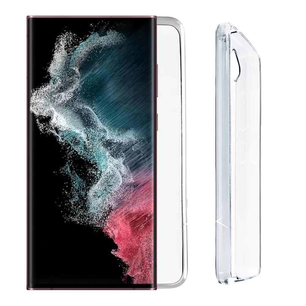 VOLTE-TEL SLIMCOLOR AIR TPU ΘΗΚΗ SAMSUNG S22 ULTRA 5G S908 6.8in CAMERA GUARD ΔΙΑΦΑΝΗ