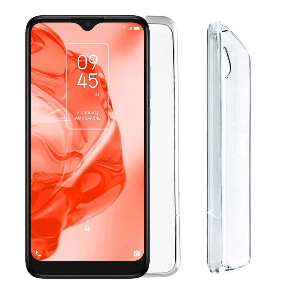 VOLTE-TEL SLIMCOLOR AIR TPU ΘΗΚΗ TCL 205 4187D 6.22in CAMERA GUARD ΔΙΑΦΑΝΗ