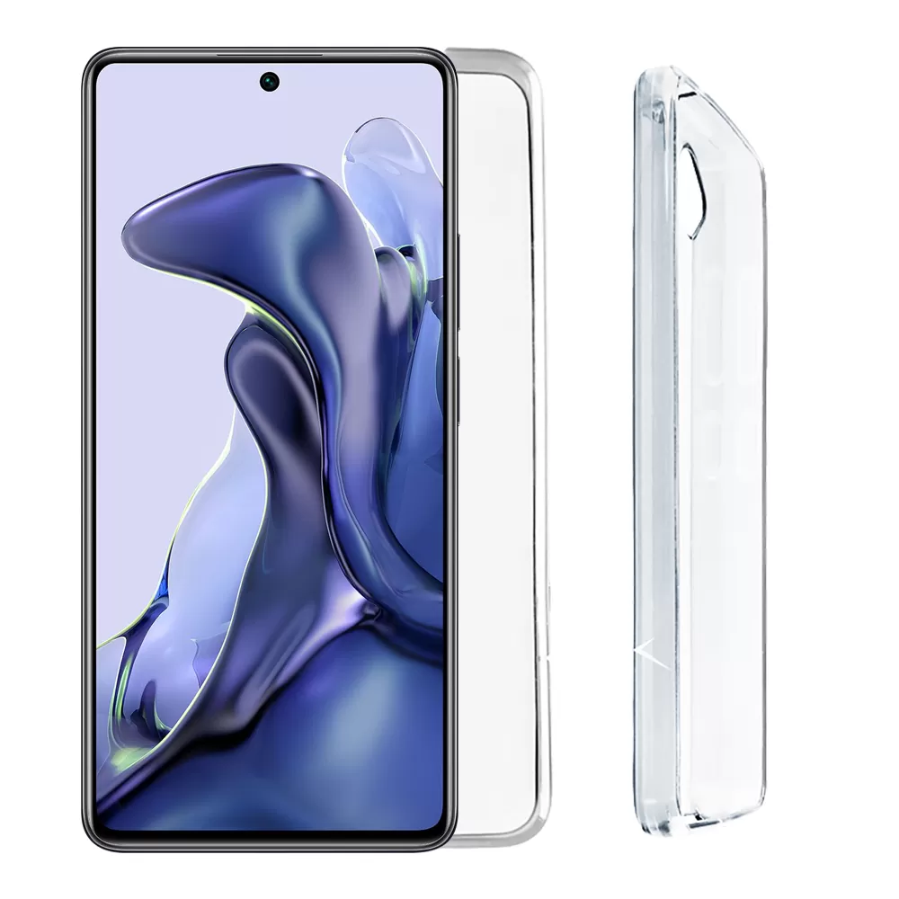 VOLTE-TEL SLIMCOLOR AIR TPU ΘΗΚΗ XIAOMI 11T/11T PRO 6.67in CAMERA GUARD ΔΙΑΦΑΝΗ