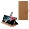 VOLTE-TEL ALLURE ΘΗΚΗ SAMSUNG S22 ULTRA 5G S908 6.8in  MAGNET BOOK STAND CLIP GOLD