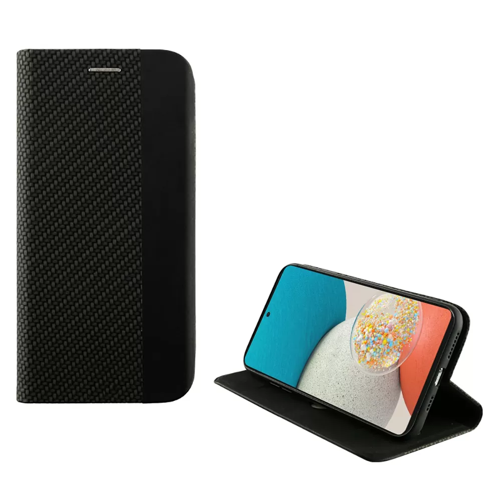 IDOL 1991 ELITE ΘΗΚΗ SAMSUNG A53 5G A536 6.5in  ANTI-RFID BOOK STAND BLACK