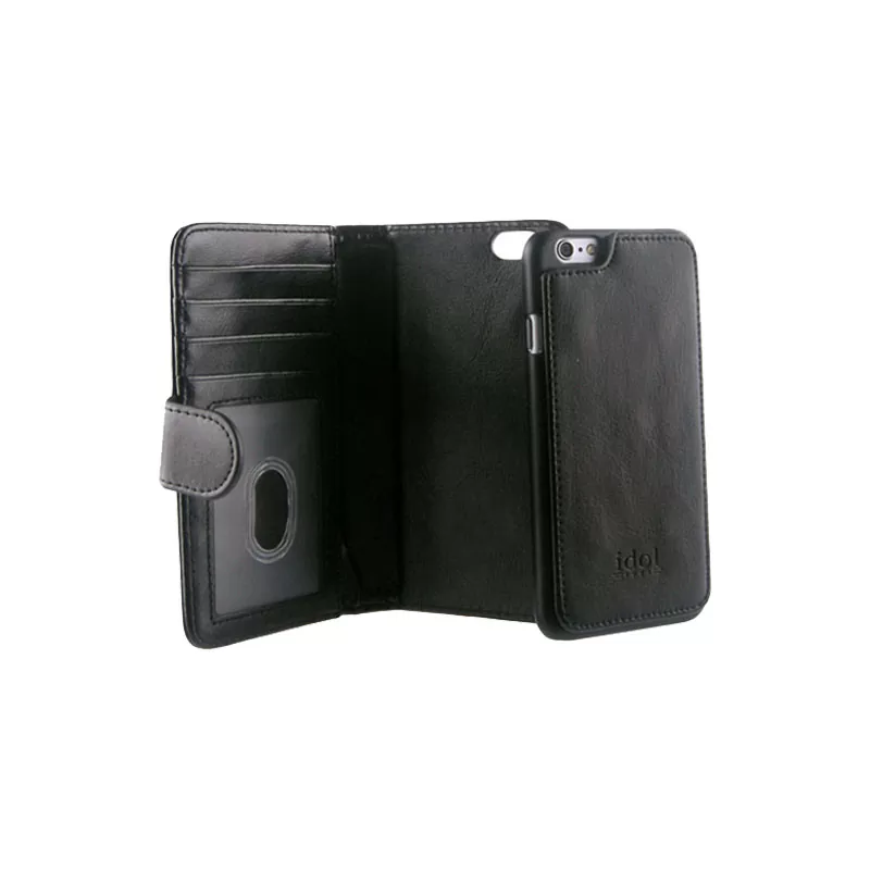 IDOL 1991 2IN1 WALLET ΘΗΚΗ IPHONE 6S/6 4.7in  BOOK+COVER BLACK
