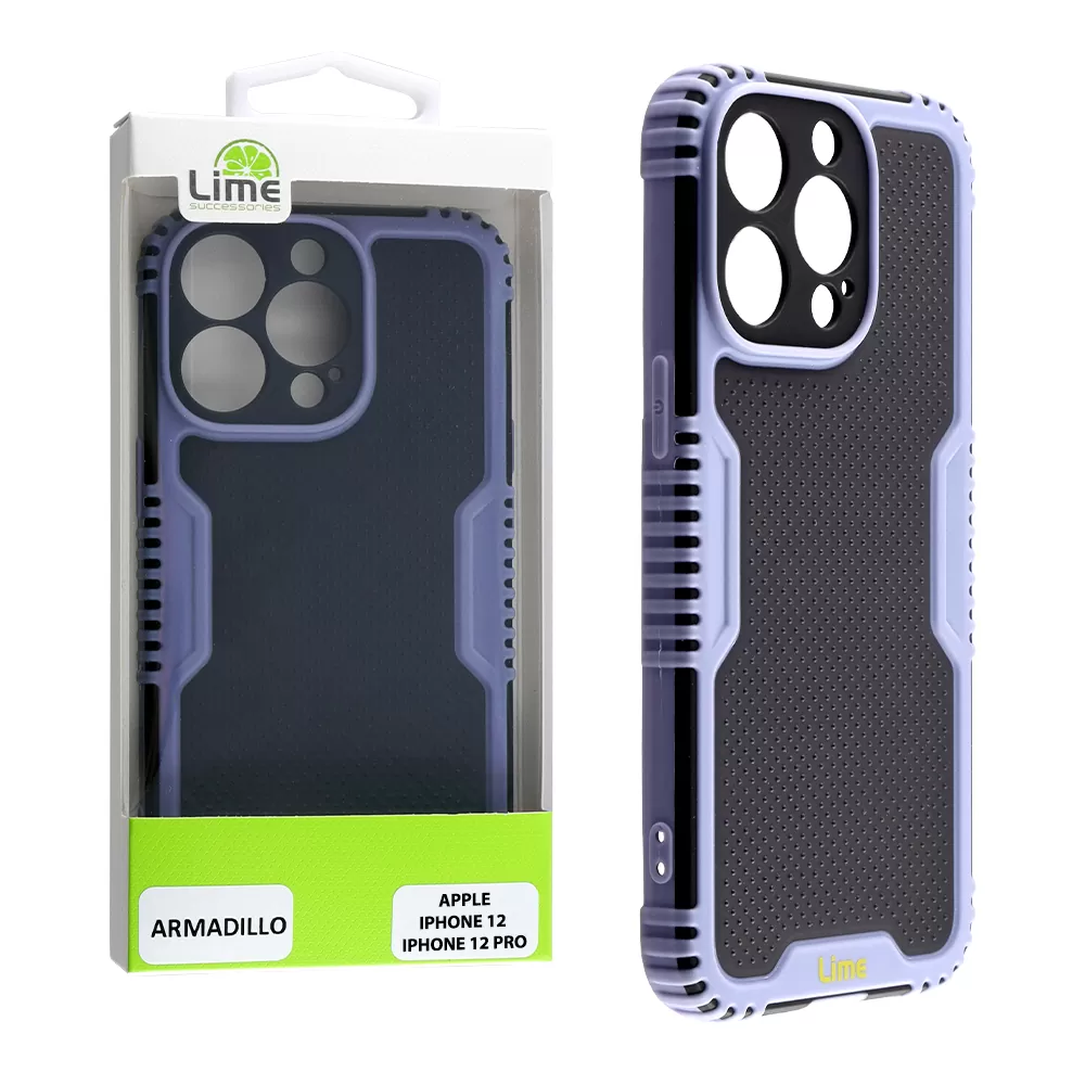 LIME ARMADILLO ΘΗΚΗ IPHONE 12 PRO/ IPHONE 12 6.1in  FULL CAMERA PROTECTION AIR FORCE BLUE