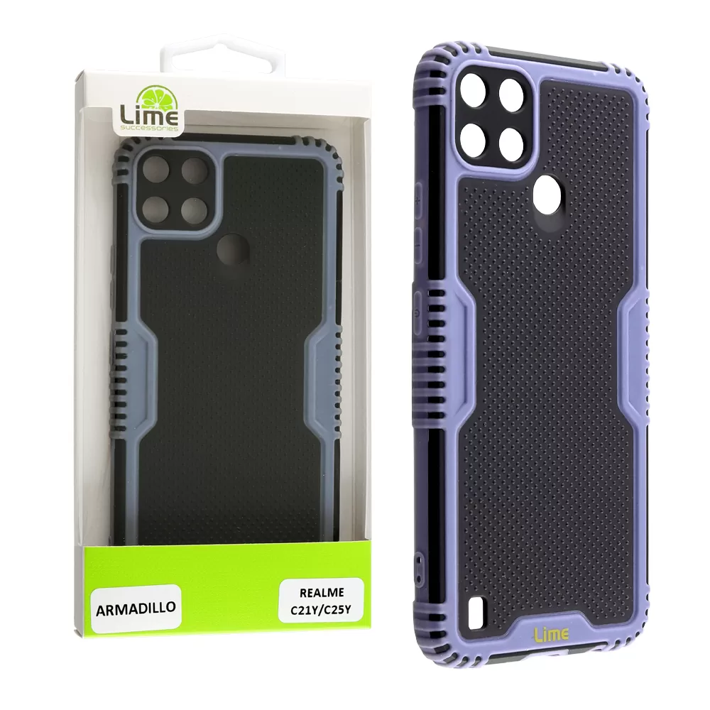 LIME ARMADILLO ΘΗΚΗ REALME C21Y/C25Y 6.5in  FULL CAMERA PROTECTION AIR FORCE BLUE
