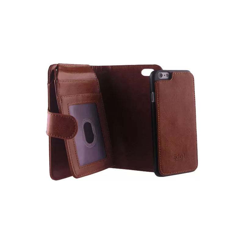 IDOL 1991 2IN1 BUSINESS WALLET ΘΗΚΗ IPHONE 6 4.7in BOOK+COVER CAMEL