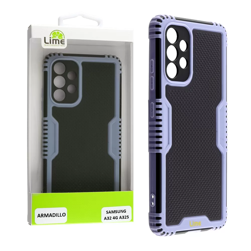 LIME ARMADILLO ΘΗΚΗ SAMSUNG A32 4G A325 6.4in  FULL CAMERA PROTECTION AIR FORCE BLUE