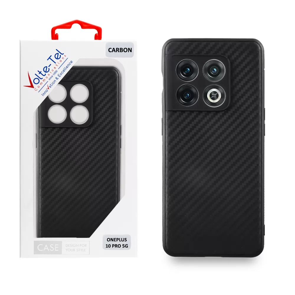 VOLTE-TEL CARBON ΘΗΚΗ ONEPLUS 10 PRO 5G 6.7in  CAMERA PROTECTIVE BLACK