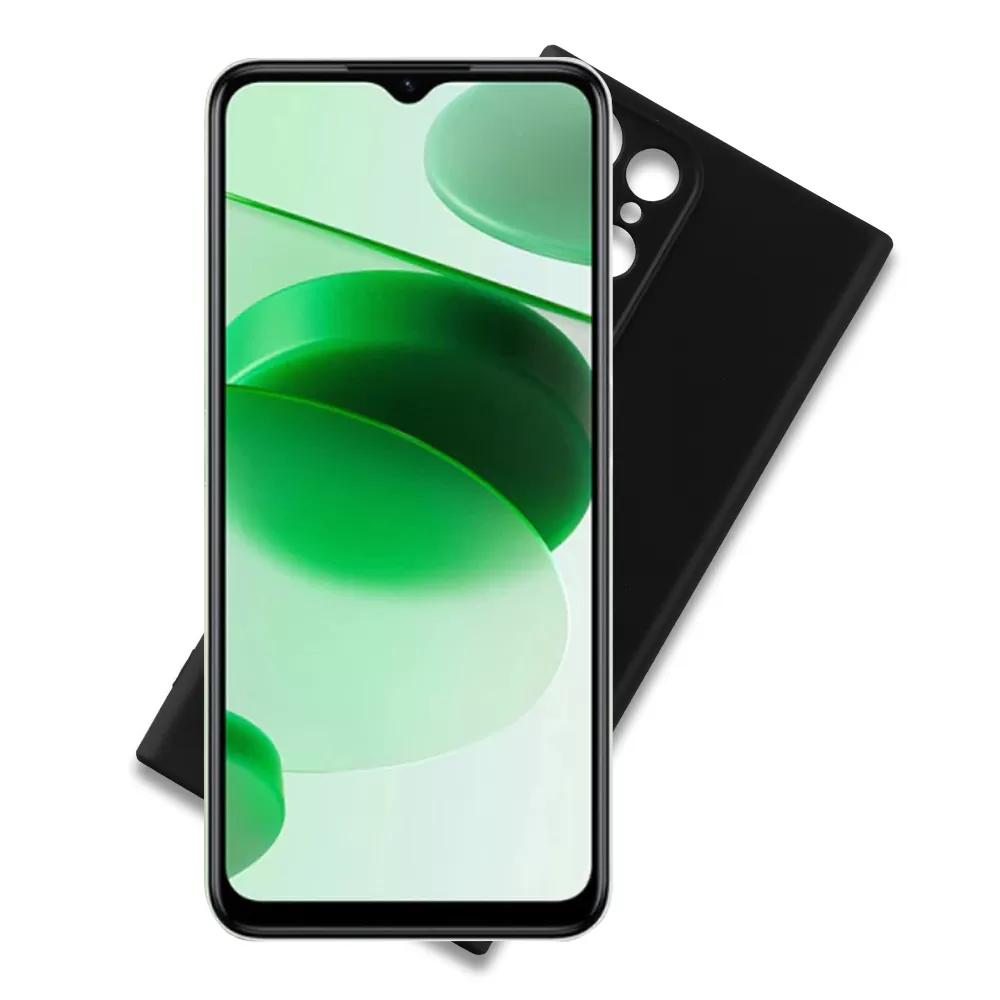VOLTE-TEL SILICON TPU ΘΗΚΗ REALME C35 6.6in  FULL CAMERA PROTECTION BLACK