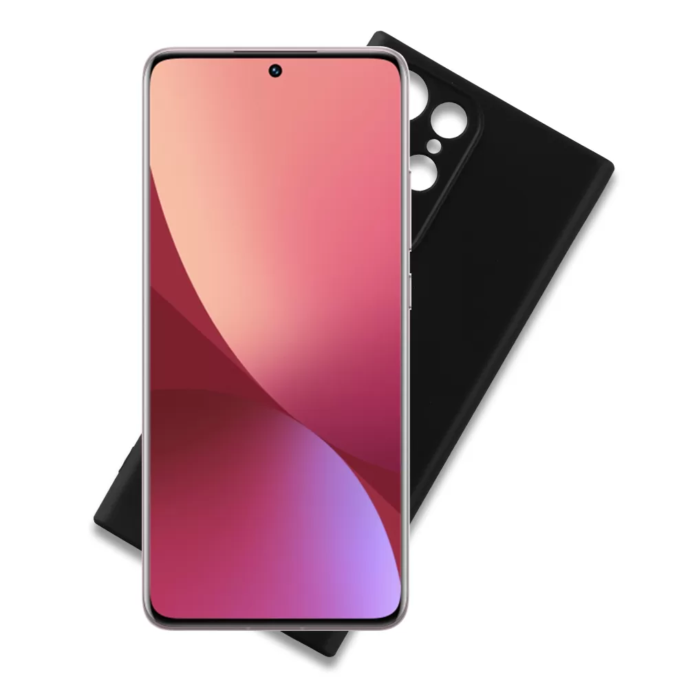VOLTE-TEL SILICON TPU ΘΗΚΗ XIAOMI 12/12X 6.28in  FULL CAMERA PROTECTION BLACK