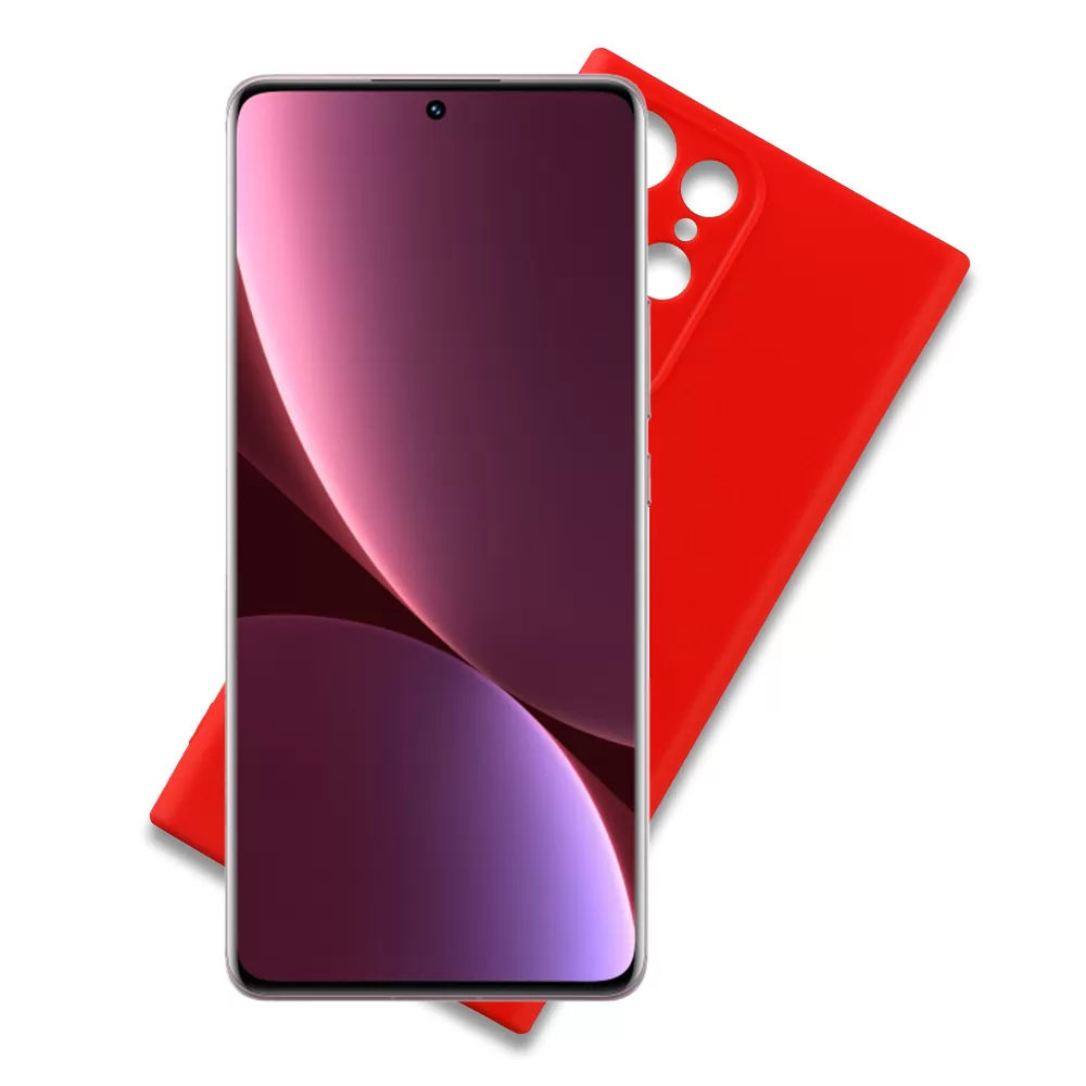 VOLTE-TEL SILICON TPU ΘΗΚΗ XIAOMI 12 PRO 6.73in  FULL CAMERA PROTECTION RED