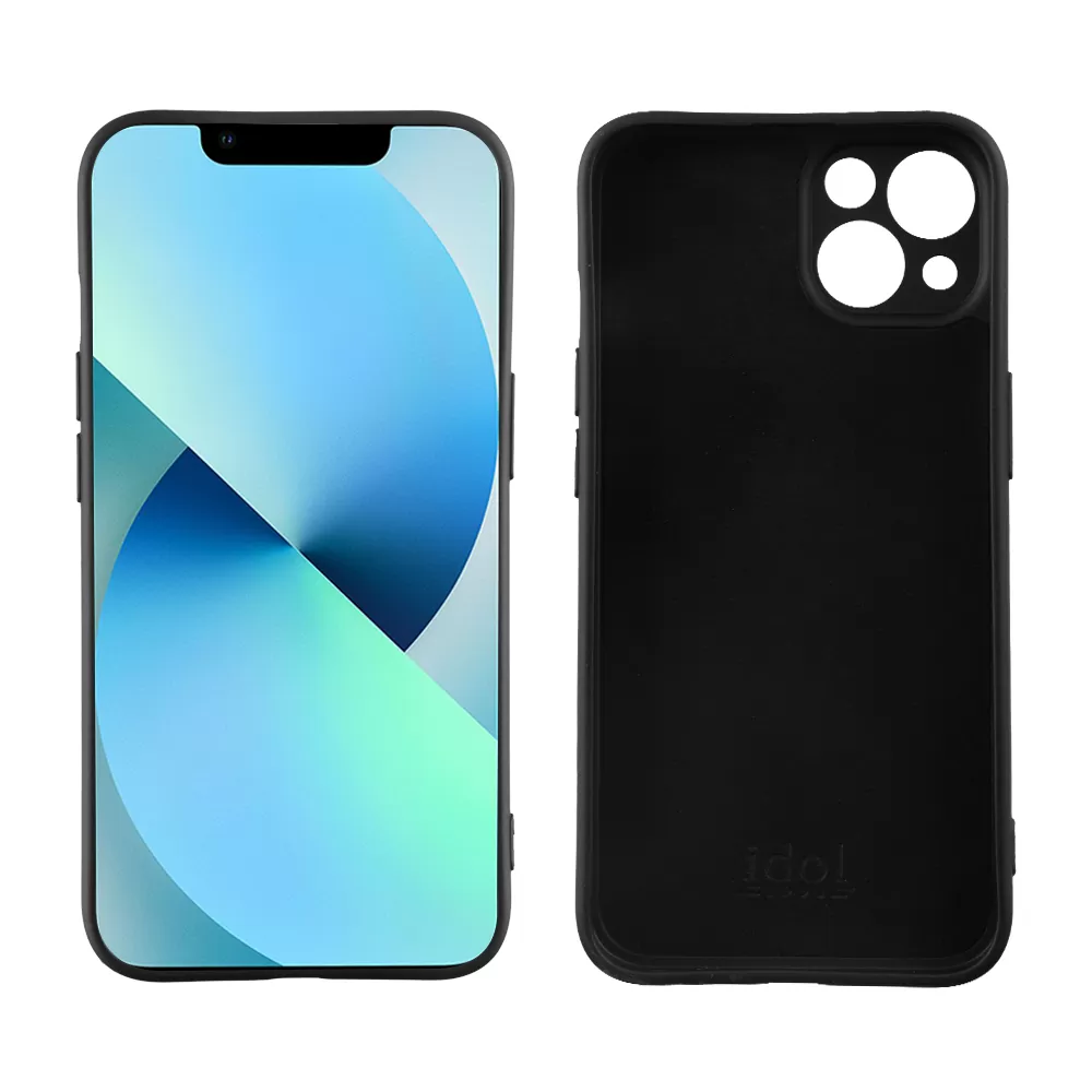 IDOL 1991 VELVET TPU ΘΗΚΗ IPHONE 13 MINI 5.4in 4 SIDE FULL CAMERA PROTECTION BLACK