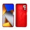 IDOL 1991 ΘΗΚΗ XIAOMI POCO M3 PRO 4G/POCO M3 PRO 5G 6.5" VELVET TPU 4 SIDE FULL CAMERA PROTECTION RED