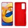 IDOL 1991 ΘΗΚΗ XIAOMI POCO M4 PRO 5G/REDMI NOTE 11T 5G 6.6" VELVET TPU 4 SIDE CAMERA GUARD PROTECTION RED