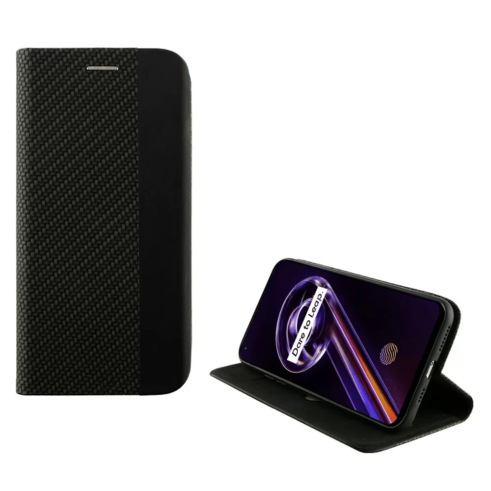 IDOL 1991 ELITE ΘΗΚΗ REALME 9 5G/9 PRO 5G 6.6in  ANTI-RFID BOOK STAND BLACK