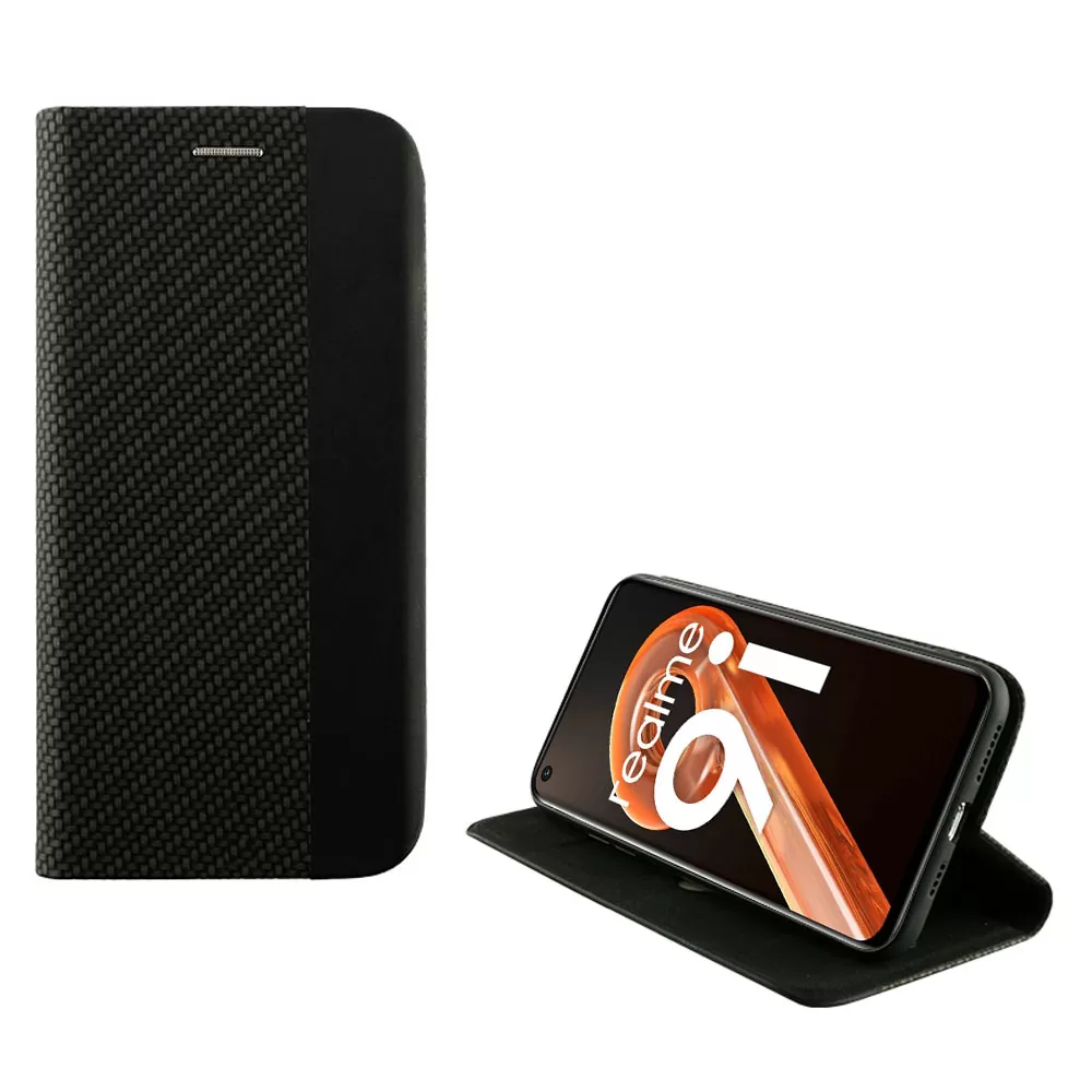 IDOL 1991 ELITE ΘΗΚΗ REALME 9i 6.6in  ANTI-RFID BOOK STAND BLACK