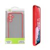 LIME HARDSHELL FUSION ΘΗΚΗ SAMSUNG A13 4G A135/A137 6.6in  FULL CAMERA PROTECTION RED WITH BLACK KEYS