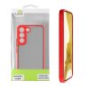 LIME HARDSHELL FUSION ΘΗΚΗ SAMSUNG S22 5G S901 6.1in  FULL CAMERA PROTECTION RED WITH BLACK KEYS