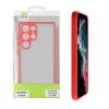 LIME HARDSHELL FUSION ΘΗΚΗ SAMSUNG S22 ULTRA 5G S908 6.8in  FULL CAMERA PROTECTION RED WITH BLACK KEYS
