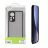 LIME HARDSHELL FUSION ΘΗΚΗ XIAOMI 12 PRO 6.73in FULL CAMERA PROTECTION BLACK WITH RED KEYS