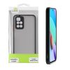 LIME HARDSHELL FUSION ΘΗΚΗ XIAOMI REDMI 10/REDMI 10 2022 6.5in  FULL CAMERA PROTECTION BLACK WITH RED KEYS