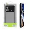 LIME HARDSHELL FUSION ΘΗΚΗ XIAOMI POCO X4 PRO 5G 6.67in FULL CAMERA PROTECTION BLACK WITH RED KEYS