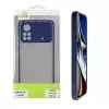 LIME HARDSHELL FUSION ΘΗΚΗ XIAOMI POCO X4 PRO 5G 6.67in  FULL CAMERA PROTECTION BLUE WITH YELLOW KEYS
