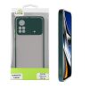 LIME HARDSHELL FUSION ΘΗΚΗ XIAOMI POCO X4 PRO 5G 6.67in  FULL CAMERA PROTECTION GREEN WITH YELLOW KEYS